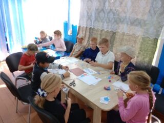 Мастер-класс "Российский триколор"